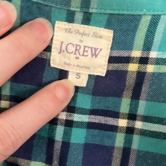 J Crew Women’s Plaid Shirt - Size S - Picture 2 of 5